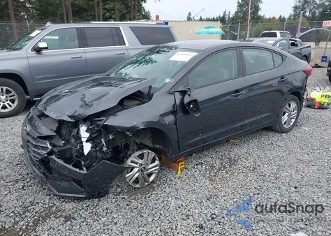 2020 Hyundai Elantra Sel из США, поврежденный, VIN 5NPD84LF8LH576668